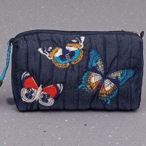JOHNNY WAS Paradisio Quilted Makeup Bag (NWT)